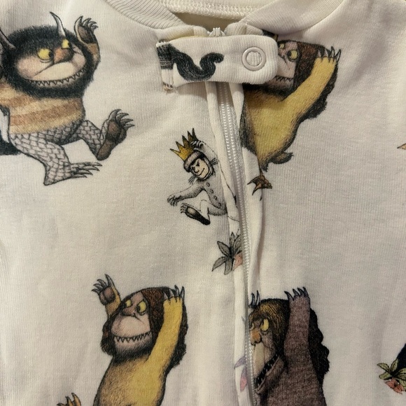NWOT WHERE THE WILD THINGS ARE SLEEPER. 9-12 MONTHS - Picture 4 of 4
